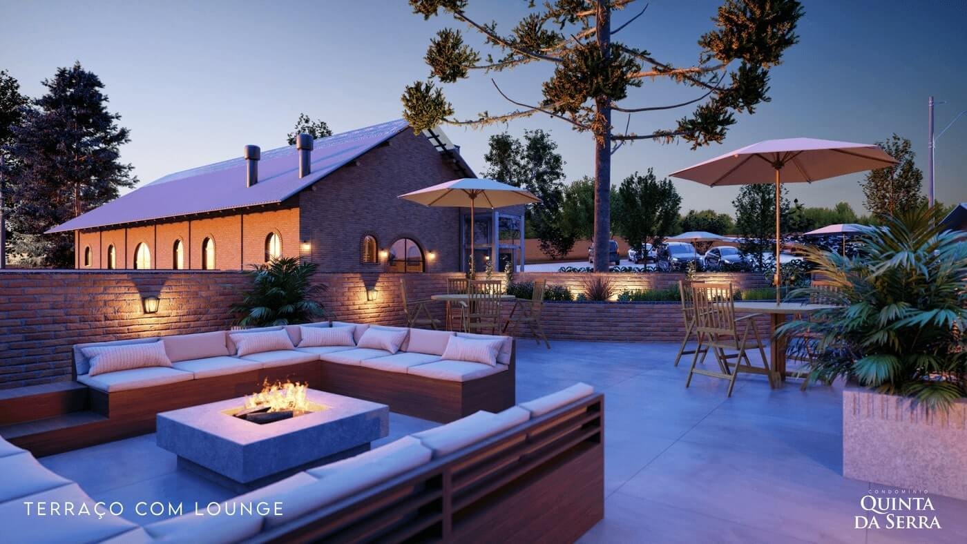 terraço com lounge